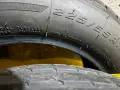 Като нови-  летни гуми, 255/55/17, дот 2025г. Карани са 300 км!!!, снимка 3