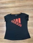 Дамска тениска Adidas Black Tee Logo T-Shirt , XL размер , снимка 1