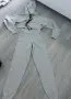 Bershka дамски плетен комплект суитшърт с качулка и панталон XS, снимка 1