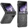 Твърд Калъф за Xiaomi Mix Flip 5G Mechanical Legend Electroplating PC с Протектор – 5 цвята, снимка 5