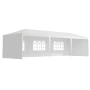 Градинска бяла шатра 3x9 м - Водоустойчив павилион, снимка 7