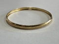 Златна дамска гривна 14K – 3.00гр, снимка 6