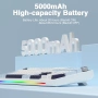 Механична клавиатура AULA S98 Pro White&Blue RGB дисплей, снимка 2