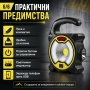 Преносима акумулаторна къмпинг соларна лампа осветление LED фенер USB зареждане за риболов палатка, снимка 7