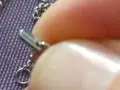 Fossil ново марково колие стомана Станлес  Стийл с камъни , снимка 5