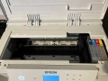EPSON WorkForce Pro WF-C4310DW + мастило, касети и ресетър за чип на касети., снимка 3