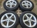 Лети джанти 17ки 5х112 Mercedes + зимни гуми 215/65/17 Bridgestone, снимка 3