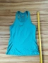 Nike Dri-FIT дамски потник размер M синьо-зелен спортен топ, снимка 8