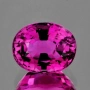 Турмалин Intense Pink овал, снимка 1