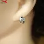 Обеци с платинено покритие 211214, снимка 2