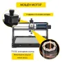  CNC 3018 Pro Mini лазерна гравираща машина с 3 оси, снимка 2