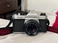Ретро Analog Фотоапарат Asahi Pentax K1000 + 50mm, снимка 1
