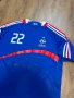 Мъжка футболна тениска France x RIBERY #22 домакиска 2006/07 scoreDrow Shirt , XL размер РЕП., снимка 3