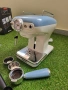 Ретро Еспресо кафемашина с ръкохватка Ariete Espresso Vintage 1389 Винтидж Синя, снимка 13