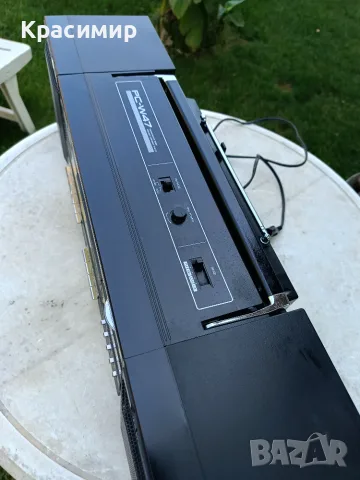 Радиокасетофон JVC PC-W47 бомбокс - работещ на радио и касети, снимка 3 - Радиокасетофони, транзистори - 55638825