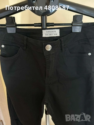Черни панталони Terranova, снимка 3 - Панталони - 54321723
