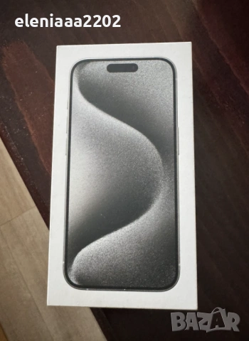Кутия за iPhone 15 pro 128gb, снимка 2 - Аксесоари за Apple - 54398337