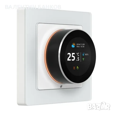  Интелигентен WiFi термостат WT20R-BH-3A-W, 5-45°C, с Bluetooth, бял, снимка 2 - Други - 55646449