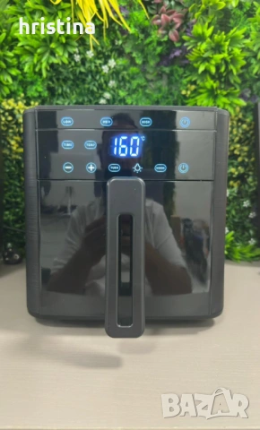 Air fryer 2в1 + грил, снимка 2 - Фритюрници - 54540773