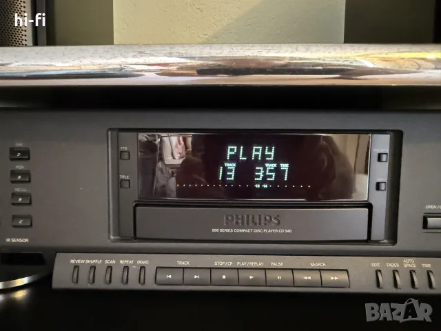 Philips CD 940 / CD Player, снимка 7 - Ресийвъри, усилватели, смесителни пултове - 55398515