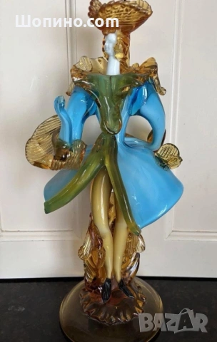 Murano Italy  Circa 1960 “ Стъклената красавица”, снимка 2 - Колекции - 54928964