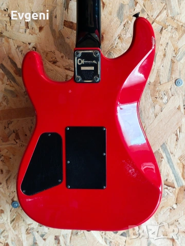 Продавам Charvel Model 2 Limited Edition 1986 г. - Червен цвят + куфар , снимка 3 - Китари - 55232662