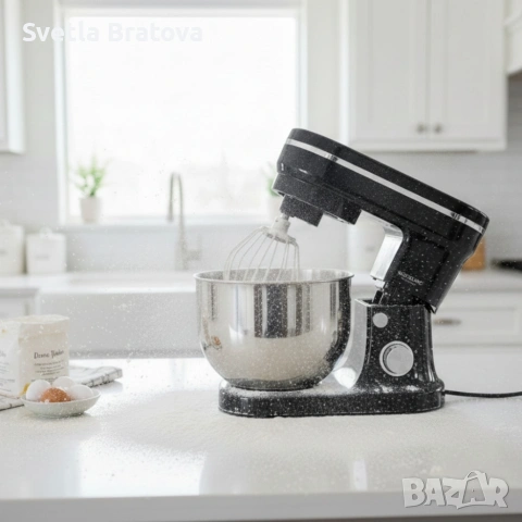 Кухненски робот Michelino 3в1: Планетарен миксер, блендер и месомелачка за лесно и бързо готвене, снимка 3 - Кухненски роботи - 54003346
