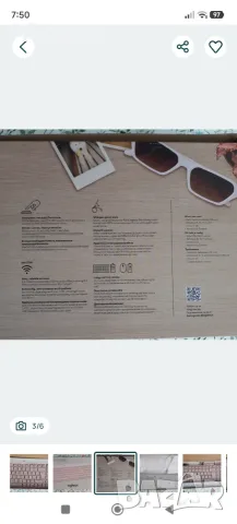 Безжична клавиатура и мишка Logitech, снимка 3 - Клавиатури и мишки - 55367602