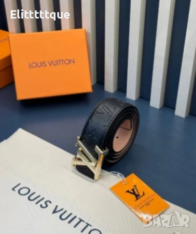 колани от естествена кожа в кутия Louis Vuitton , снимка 3 - Колани - 54905254