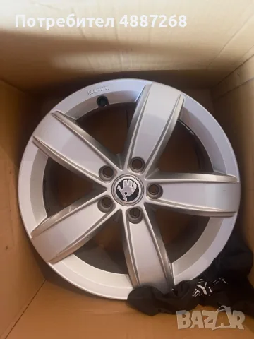 Оригинални лети джанти Borbet 16" 5х112 за VAG (VW, Skoda, Seat), снимка 4 - Гуми и джанти - 55304778
