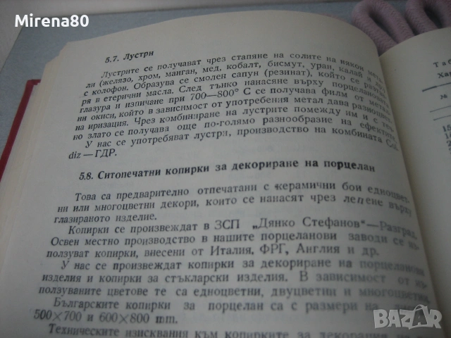 Справочник по фина керамика, снимка 7 - Специализирана литература - 55189109