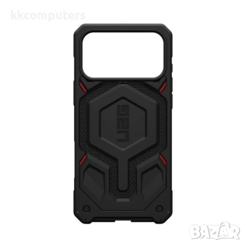 Оригинален кейс UAG Monarch Pro Kevlar, За iPhone 17 Pro Max (6.9), Черен и Протектор, снимка 13 - Калъфи, кейсове - 54160960