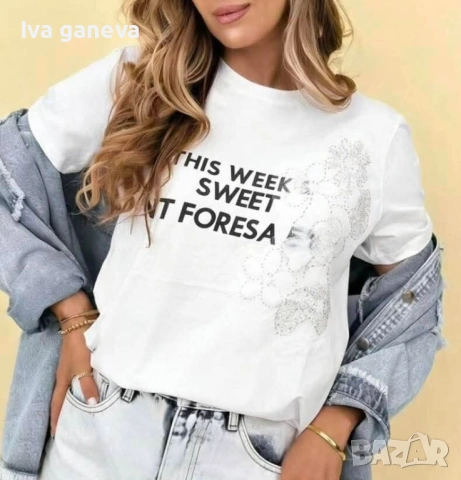 Дамска тениска , снимка 2 - Тениски - 53965693