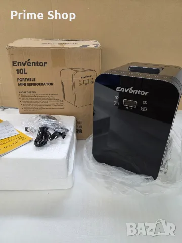 10L Мини Хладилник 12V / 220V, LCD Дисплей, Охлаждане и Затопляне, Enventor, снимка 11 - Хладилни чанти - 55409689