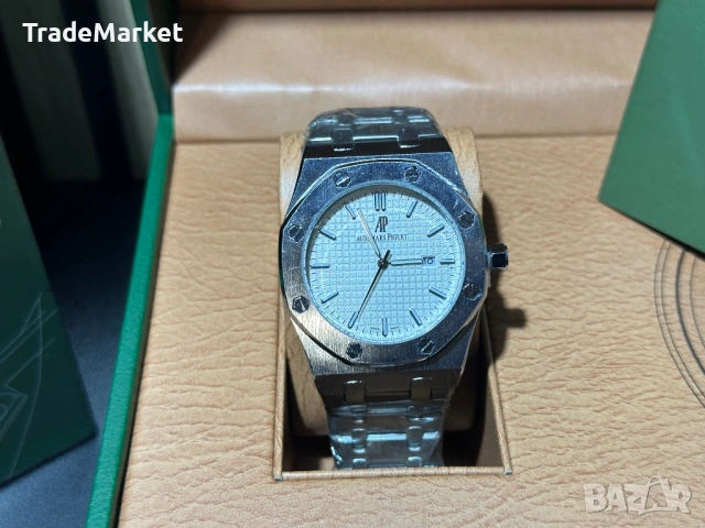 Нов Мъжки Часовник Audemars Piguet Royal Oak Selfwinding 44MM с кутия и документация, снимка 3 - Луксозни - 54382600