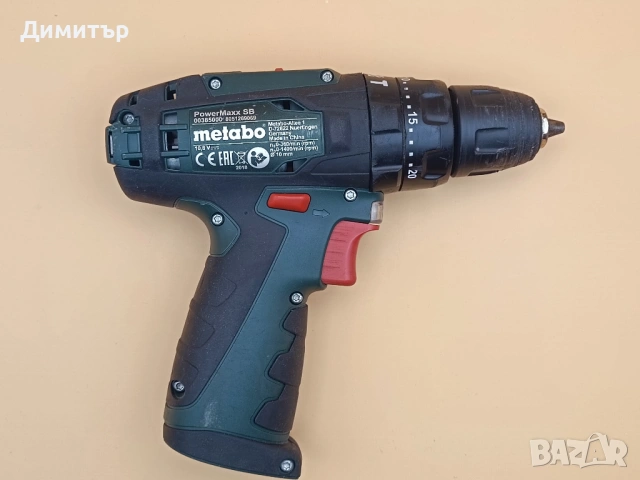 Metabo PowerMaxx SB тяло на винтоверт 10.8V, снимка 3 - Винтоверти - 54060093