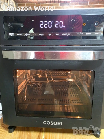 Уред за готвене с горещ въздух и фурна Cosori XXL 12L (CAF-R121)