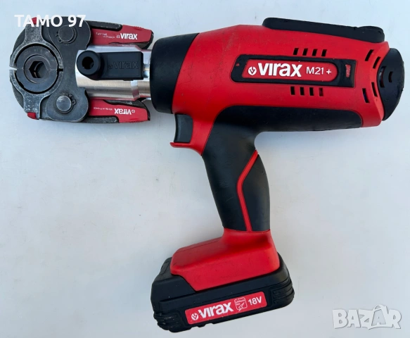 Virax M21+ - Акумулаторна преса за фитинги перфектен!, снимка 4 - Други инструменти - 55224553