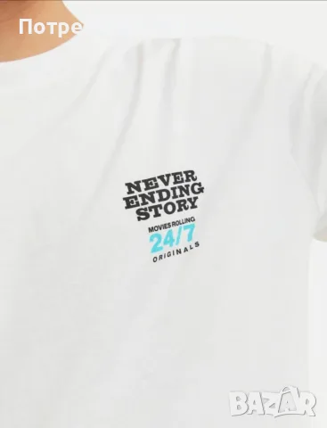 🩵JACK&JONES🩵 Оригинален t-shirt , снимка 2 - Тениски - 55663020