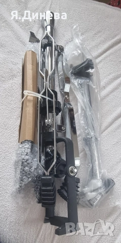 Двойна подсилена стойка за Фус Drum, снимка 2 - Други - 54092905