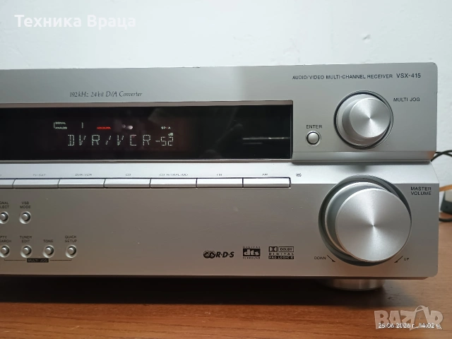 Pioneer VSX-415-S. Страхотен звук и мощ. Изпращам видео. , снимка 4 - Ресийвъри, усилватели, смесителни пултове - 55054597