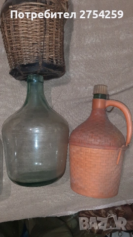 Стъклени дамаджани , снимка 5 - Буркани, бутилки и капачки - 54315077