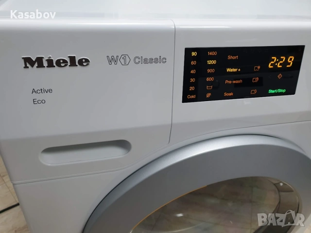 UK Miele W1 Classic Active Eco Пералня Миеле 12м Гаранция, снимка 2 - Перални - 54095166