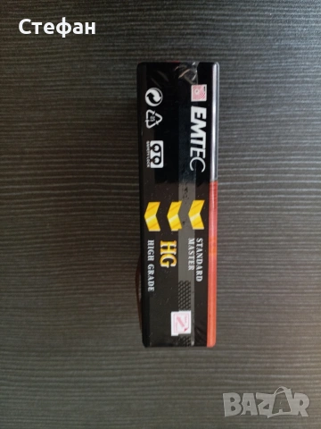 Продавам оригинална VHS-C касета EMTEC Standard Master HG High Grade – 30 минути., снимка 6 - Друга електроника - 54810943