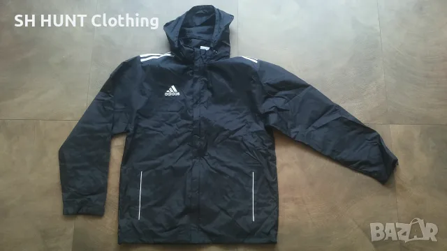 Adidas Rain Jacket Размер L яке вятърно устойчиво 6-69, снимка 2 - Якета - 55421213