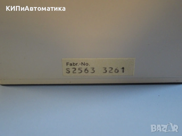 контролен панел HAENNI/ABB GTS3054A1 panel meter 0-50mmHg, снимка 6 - Резервни части за машини - 54508486
