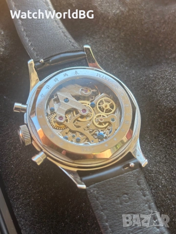 Sugess/Seagull 1963 SU1962BKM 38mm - Нов, снимка 4 - Мъжки - 55235271