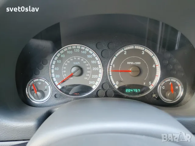 Jeep Cherokee KJ 2.8 CRD, 2005 г., автоматик и 4x4, на реални 204 757 км., снимка 12 - Автомобили и джипове - 55338035