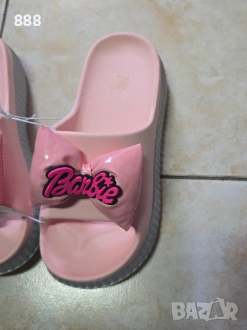 дамски чехли Barbie , снимка 2 - Чехли - 54456035