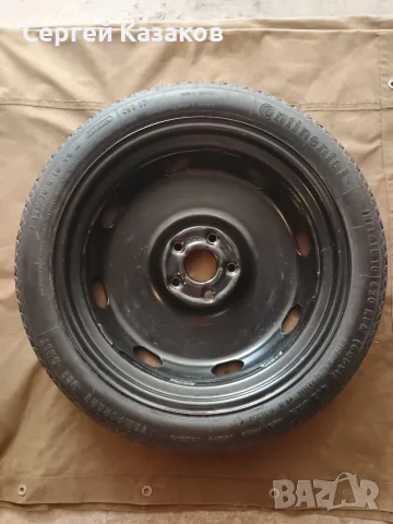 Резервна гума тип "патерица" 18'' 5x112, за VW, Audi, Skoda, Seat, снимка 6 - Гуми и джанти - 55347563